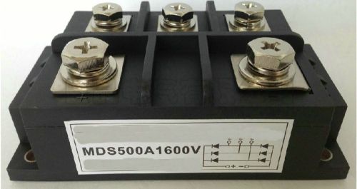 MDS500A 3-Phase Diode Bridge Rectifier 500A Amp 1600V