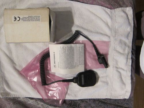 Motorola speaker mic noise cancelling nmn6191b ~ new in original boh=x for sale