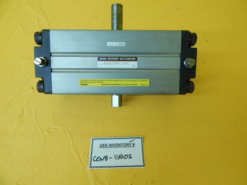 Smc ncra1bw80-190c pneumatic rotary actuator used working for sale