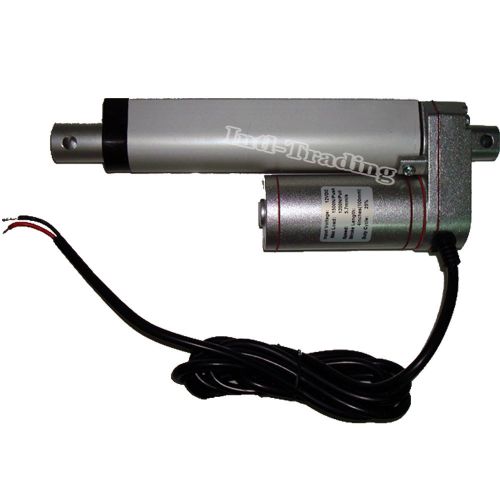 100mm 4&#034; linear actuator dc 12v heavy duty 4inch stroke 330 pound max lift motor for sale