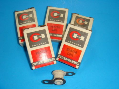 NEW LOT OF 5, CUTLER HAMMER HEATER COIL H1007, NEW IN BOX