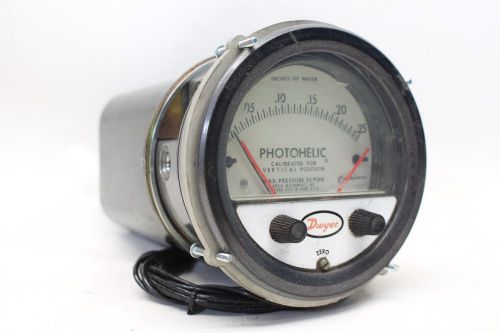 Dwyer photohelic a3000 series gauge type 2 for sale