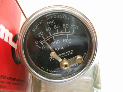 Murphy Switch 20P-100 Pressure Swichgage® 0-100