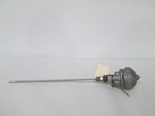 New foxboro pr-13bbs-015 stainless temperature 15 in probe d284757 for sale