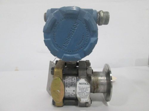 Rosemount 1151gp4s22s1 smart pressure 45v-dc 0-150in-h2o transmitter d288498 for sale