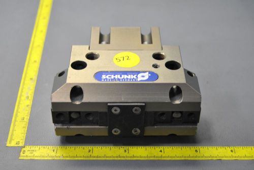 Schunk pneumatic robotic parallel gripper pgn100/1as 370402 (s17-4-107e) for sale