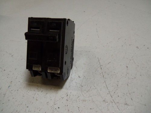 GENERAL ELECTRIC THQB2120 CIRCUIT BREAKER 20AMPS *USED*