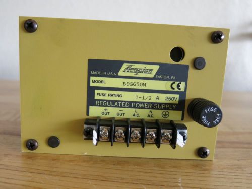 Acopian Regulated Power Supply Model B9G650M - Tested