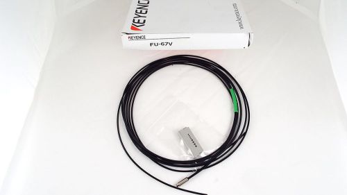 Keyence fu-67v fiber optic sensor cable fu67v nib “but no mounting hardware” for sale