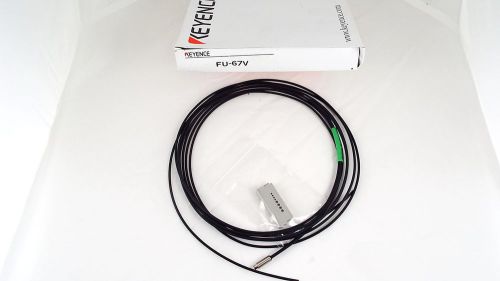 KEYENCE FU-67V FIBER OPTIC SENSOR CABLE FU67V NIB “BUT NO MOUNTING HARDWARE”