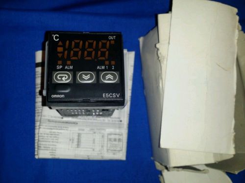 NEW Omron E5CSV-R2T Temperature Controller 100 to 240 VAC 50/60Hz