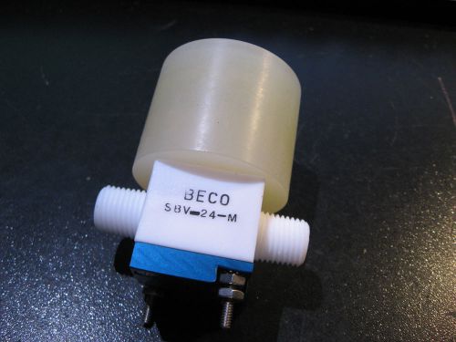 Beco sbv-24-m suckback valve ptfe - nos for sale