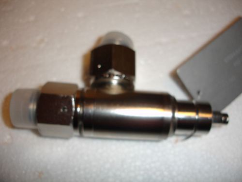 Vac inc. stainless steel vacuum valve, new for sale