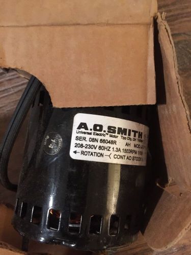 A.o. smith 573 oem motor new old stock ao 1.3 amp 1/15 hp 1550 rpm 208-230 v for sale
