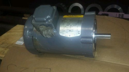 Baldor reliance 220 v 3 phase 3/4 hp electric motor for sale