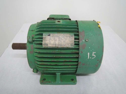 Toshiba by156fgf2a4 ac 1-1/2hp 230/460v 1160rpm 182t 3ph electric motor b335725 for sale