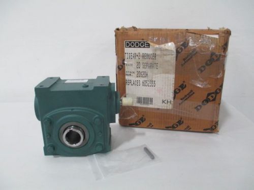 NEW DODGE 20S20H TIGEAR 2 5/8 IN 1-1/4 IN 1.37HP 20:1 GEAR REDUCER D247325