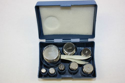 8pcs calibration weight set/kit 10g 20g 50g 100g 200g 500g-1000g total 1kgweight for sale