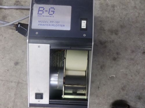 B-G Instruments Model PP-101 Printer/Plotter