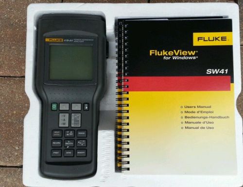 Fluke 41B HandHeld Power Harmonics Analyzer (NEW)