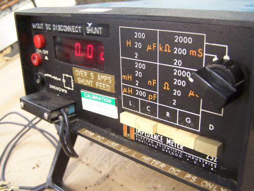 ESI 252 Impedance Meter