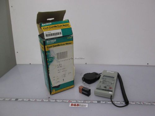 Extech 401025 light meter 0 to 5,000 foot candle / 0 to 50k lux *missing cover* for sale