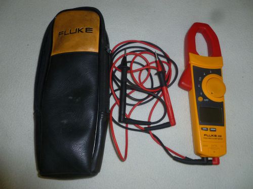 Fluke 336 true rms clamp meter w leads case digital multimeter working ac dc &gt; for sale