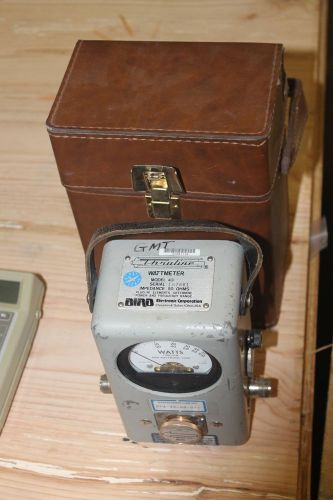 Bird Electronics Corp. Truline Model 43 Wattmeter LOADED