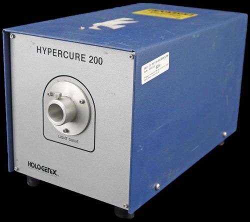 Hologenix hypercure 200 uv curing unit light guide module industrial #1 for sale