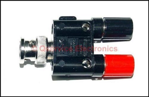 Pomona 1296 adaptor bnc male to double stacking binding post for sale