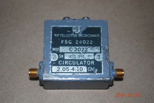 Teledyne Circulator Model C2022, 2.05-4.10GHz