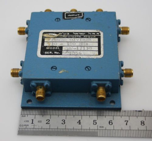 AEL Power Divider 10-100 MHz  MW-12130 SMA  TESTED PART2GO