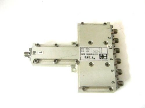 6-way RF VHF Power Divider Splitter 1.1-2.4 GHz  SMA -tested
