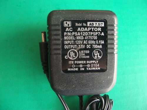 AC Power Adapter Supply ITE PSA12D7P5P7-A Multi Purpose MKD-4175700 For Linksys