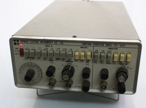TOPWARD Electric Instruments 12MHz Function Generator Model TFG-4613 AM/FM/Sweep