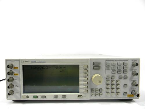 Agilent/hp e4438c 3 ghz vector signal generator w/ opt - 30 day warranty for sale