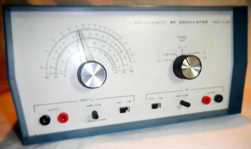Vintage 1977 Heathkit IG-5280 RF Oscillator / Signal Generator Model  - Working