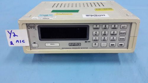 DHI RPM3 G0030 REFERENCE PRESSURE MONITOR ASIS