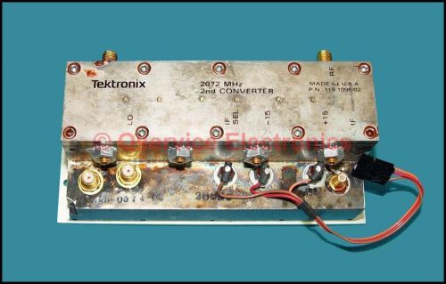 Tektronix 119-1096-02 second converter assembly for 495 series spectrum analyzer for sale