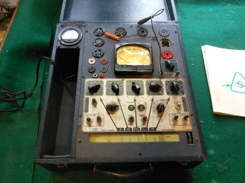 Hickok Mutual Conductance Tube Tester with Manuals model 540