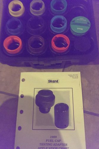 Stant Fuel Cap Testing Unit with 11 Adapters JB-1202