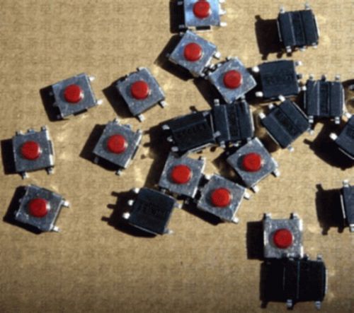 100pcs 6*6mm 3.1mm tact switch tactile push button smt for sale