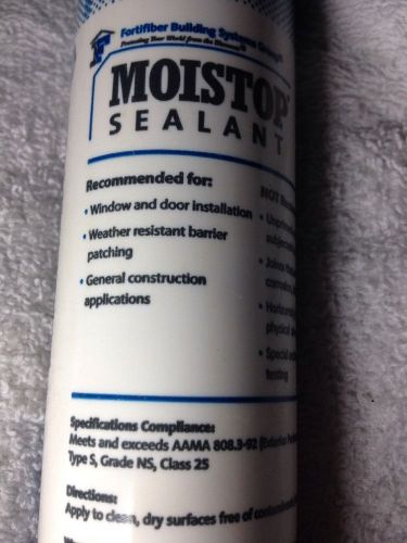 5 tubes - moiststop sealant and mold repellant. for sale