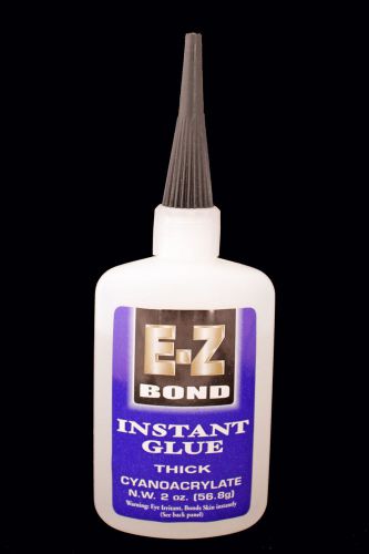 E-Z BOND SUPER GLUE (Cyanoacrylate)  THICK 2 OZ 700 cps