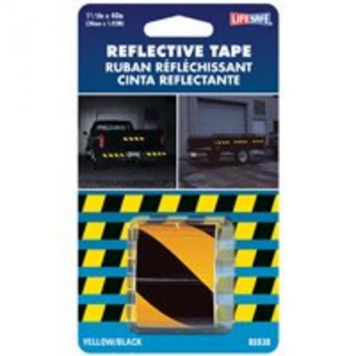Yelw/Blk Reflect Tpe 1.5X40 INCOM MANUFACTURING Reflective RE838 057003125964