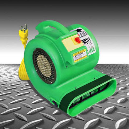 B-Air Grizzly GP-1 commercial carpet dryer blower SAVE, 1 hp, 3 speed, NEW
