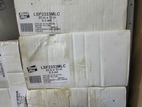 Case of 1000 12-15 Gallon Steel-Flex Trash Bags LSF233MLC