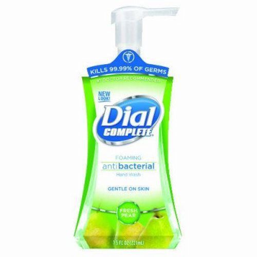 Dial complete antibacterial fresh pear foaming soap, 8 pump bottles (dia02934ct) for sale