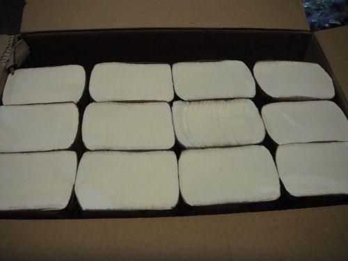 Brighton professional white multifold towels 12 packs - 3000 count for sale