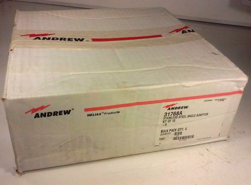 Andrew Angle Adapter #31768A  Box of 4 Kits   New/Unopened!
